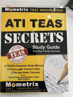 ATI TEAS Preparation $30 Both Books