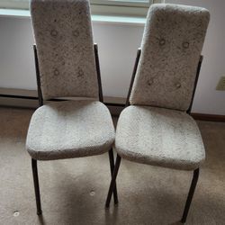 2 Kithen Or Desk Chairs