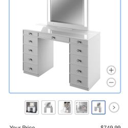 Vanity With Led Mirror 