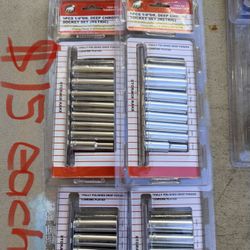 1/4” Dr Deep Chrome Socket Set 9pc