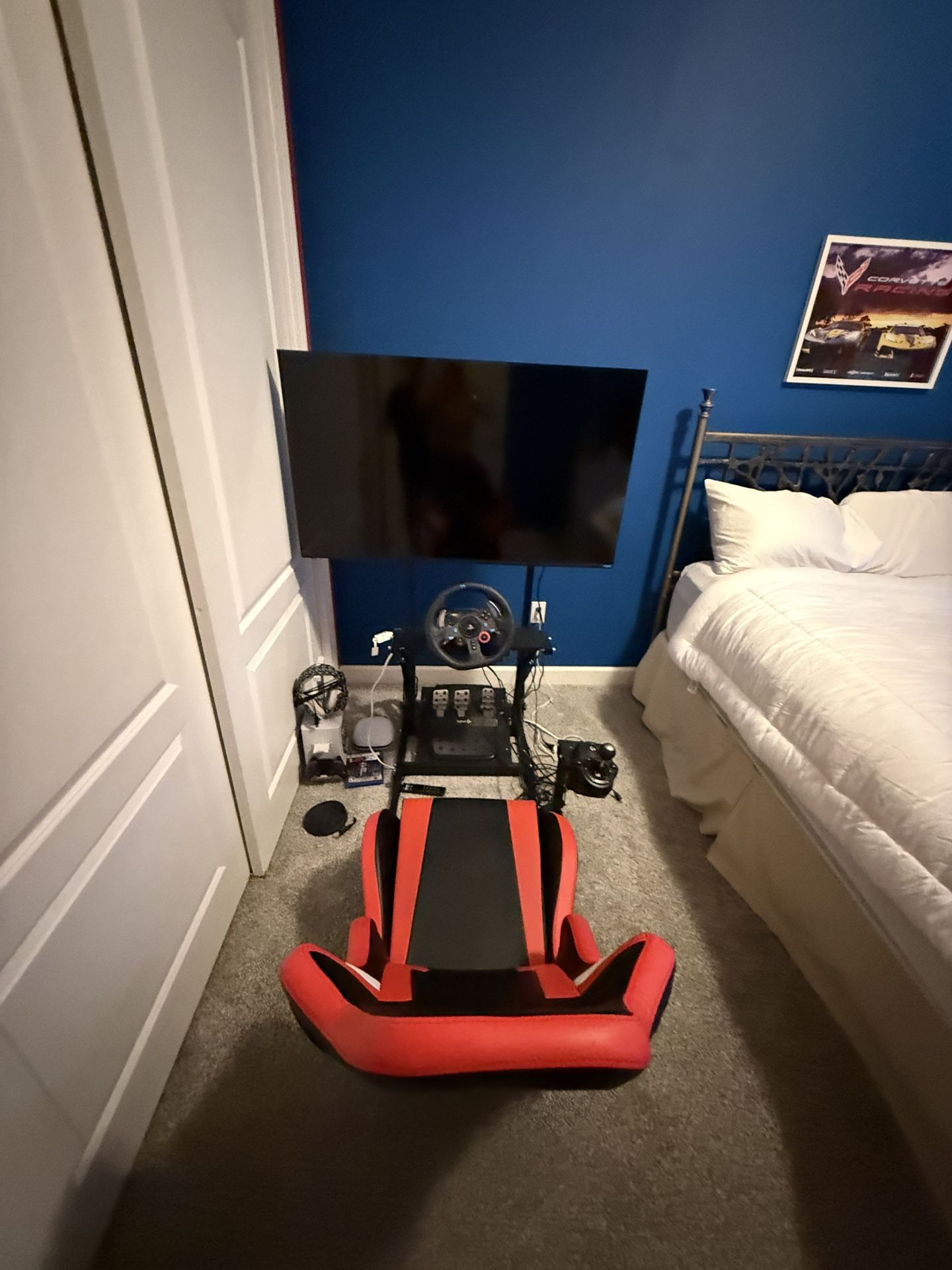Driving Simulator. Monitor NOT included