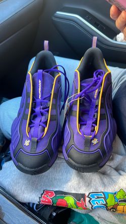 Adidas Intimidation Purple Black Sneakers 9 1/2