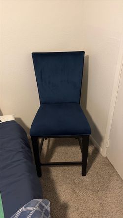Suede chair