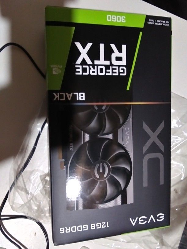 evga rtx 3060(12gb) xc black brand new