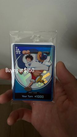 Buying One Piece Dodgers for $850