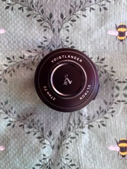 Voigtländer Ultron 27mm f/2 Lens for Fujifilm X-Mount