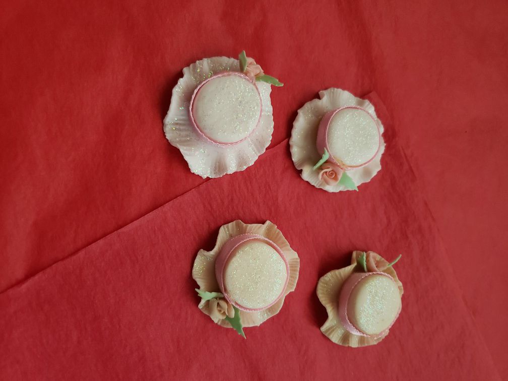 Sombreritos de acrilico para recuerdos de Quinceanera o baby shower