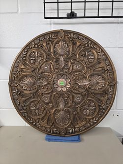 Universal Statuary Corp, Wall Medallion, Made Of Resin And From 1962