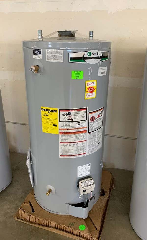 NEW AO SMITH WATER HEATER WITH WARRANTY 74 gallons GK