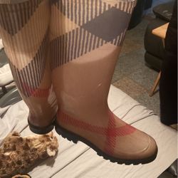 Burberry Rain Boots Official 