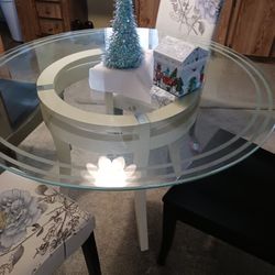 Dining Room Table And Four Chairs