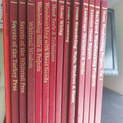 Wood working project books. NOT FREE