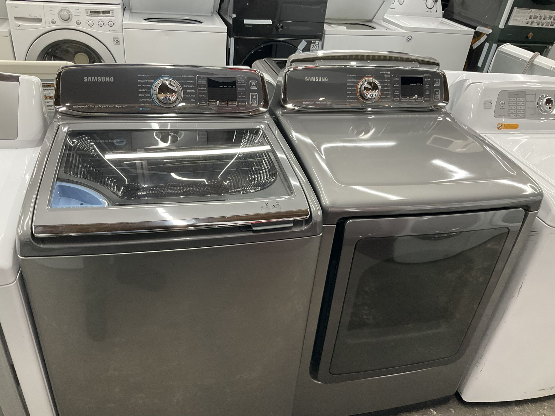 Samsung Washer And Electric Dryer Set 4 Months Warranty