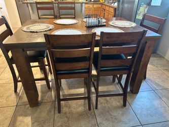Dining table.