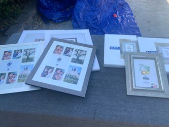 Picture frames, 8x10 & 5x7