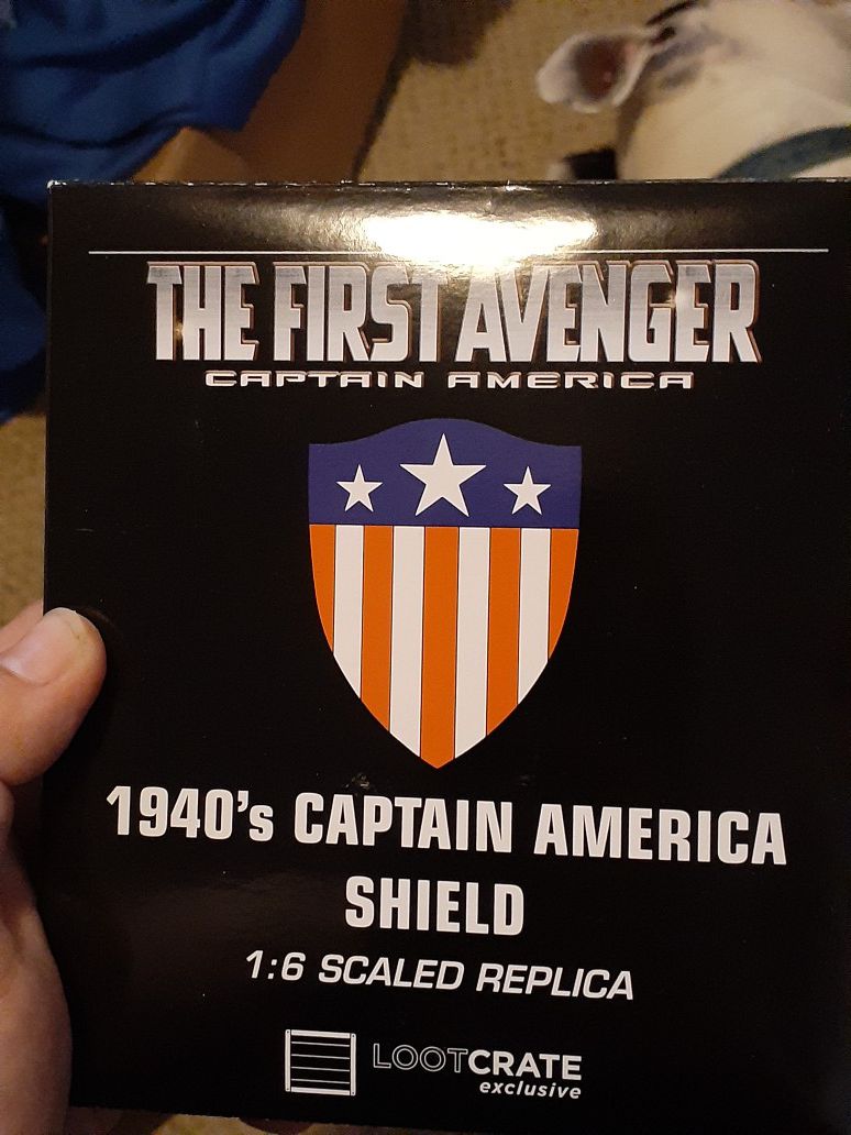 Captain America replica shield