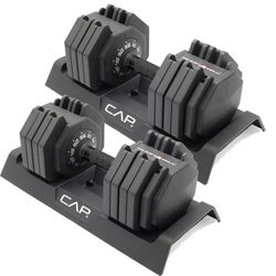 Adjustable Dumbbells (2) 5-50Ibs .... & (2) 5-25lbs