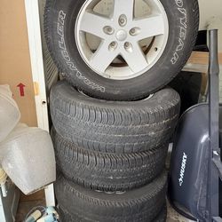 Ford Wrangler rims and tires