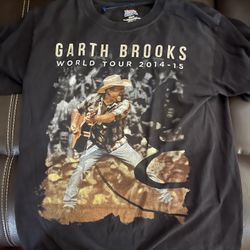 Garth Brooks World Tour 2014-2015 Tee Shirt L