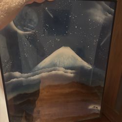 Surreal Nighttime Portrait