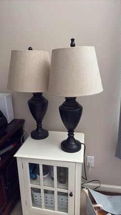 2 Night Stand Lamps