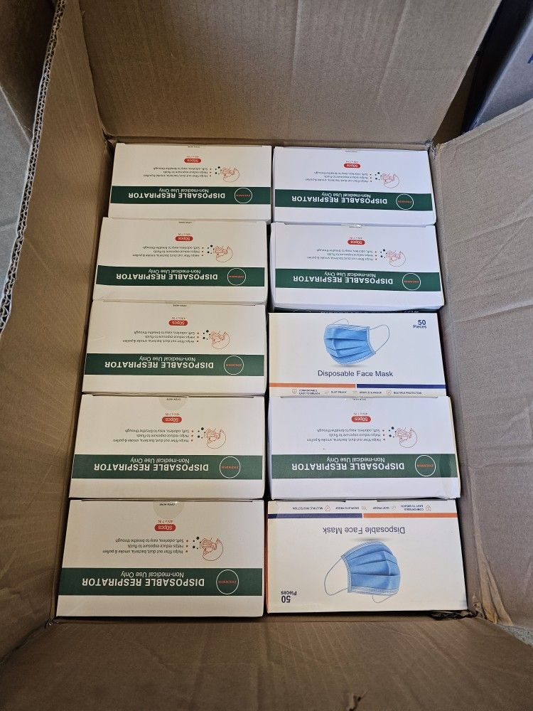 2500 Disposable Face Masks 😷 