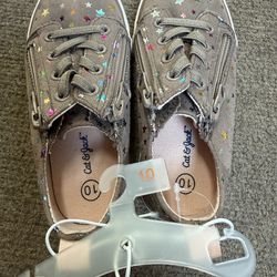 New shoes for girl toddler (size 10 & 11)