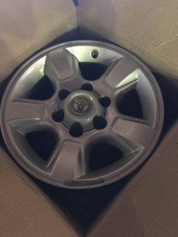 Toyota Rims fresh out the box!