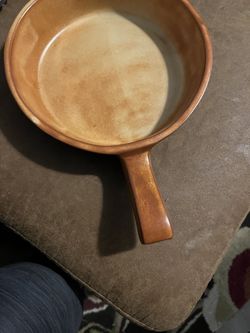 Ceramiche Partenopee Italian Terracotta Single Handle Baking Dish 