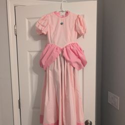 Custom/Handmade Princess Peach Little Girls Costume