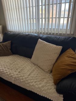 Leather couch