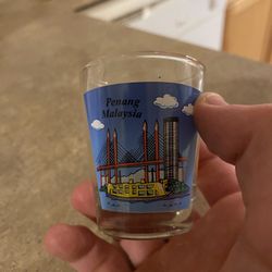 Penang Malaysia Clear Shot-Glass