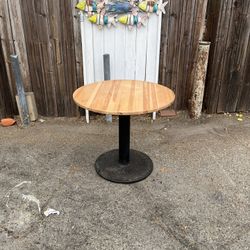 33 inch round table iron vintage pedestal table base with diamond plate