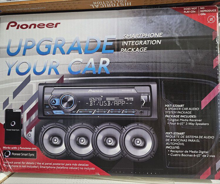Pioneer Stereo And Door Speakers