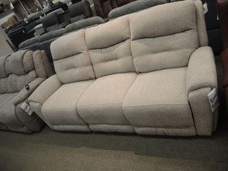 Southern Motion High Point Showroom Triple Power Sofa - Beige | Couch