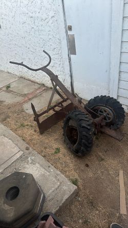 Scraper Walk Behind Tractor 