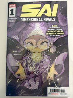 Marvel Sai Dimensional Rivals comic book set