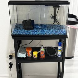 Fish tank & stand 