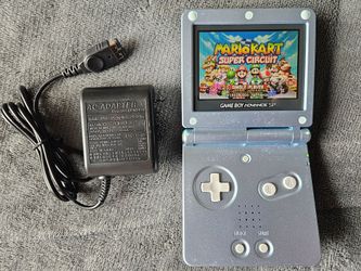 PEARL BLUE NINTENDO GAMEBOY ADVANCE SP