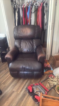 Leather Ottoman Chair