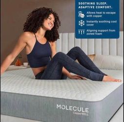 Molecule CopperWELL 12-in Queen Mattress QUALITY and COMFORT