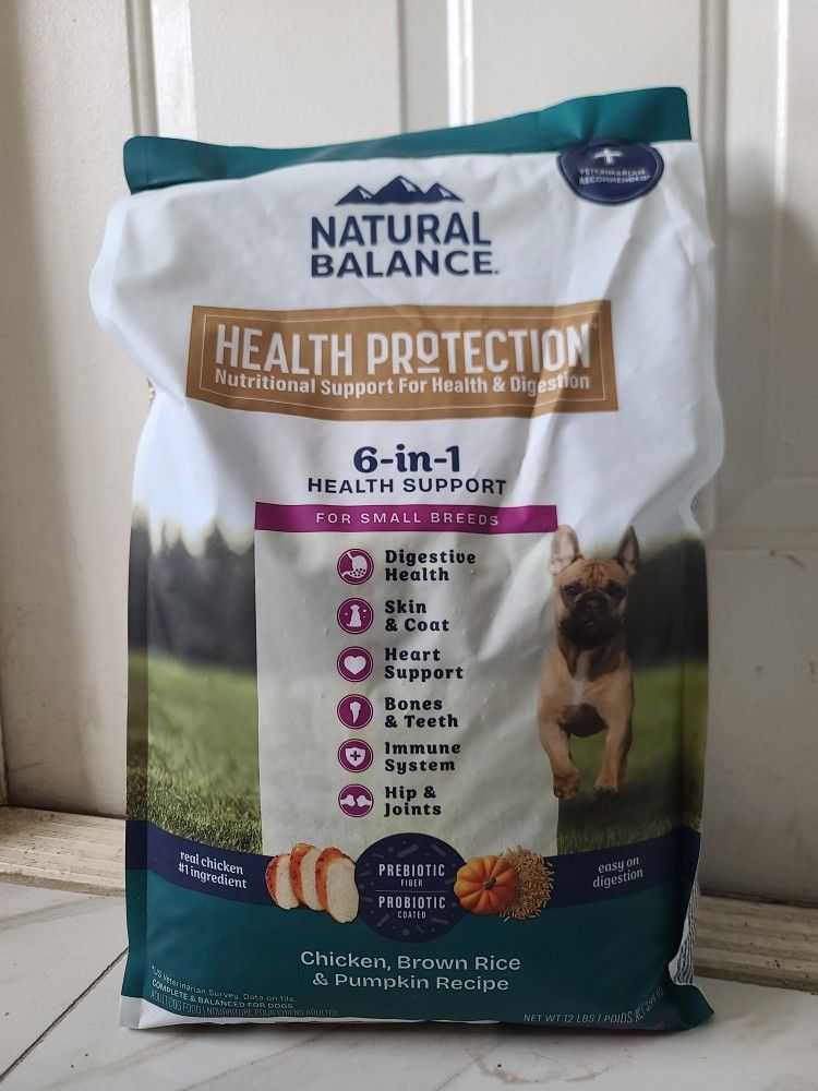 Natural Balance Health Protection Dog Food 12lbs