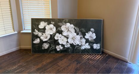 Beautiful picture with white flowers