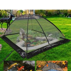 Garden Pond Cover Tent Dome Netting Pool Cover Protector13x17ft