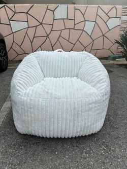 Giant Bean Bag Chair for Adults & Kids, Large Comfy Cozy Beanbag, Floor Sofa for Teens, Living Room