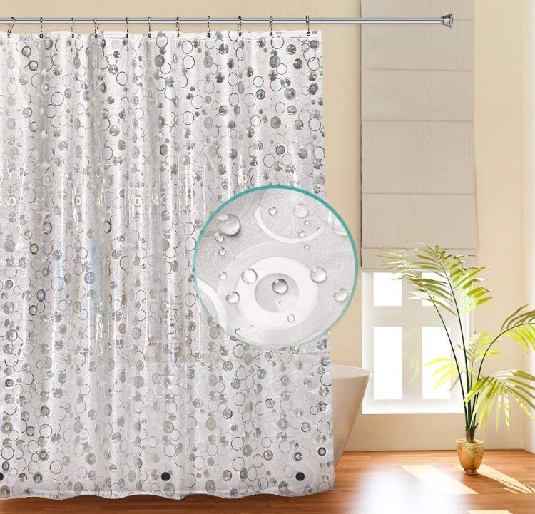 Shower Curtain - Waterproof Heavy Duty Liner 72 Inch