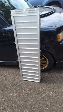 FOLDING WHEELCHAIR RAMP LAWNMOWER ALUMINUM  44" X 31"  300LBS TO 600LBS