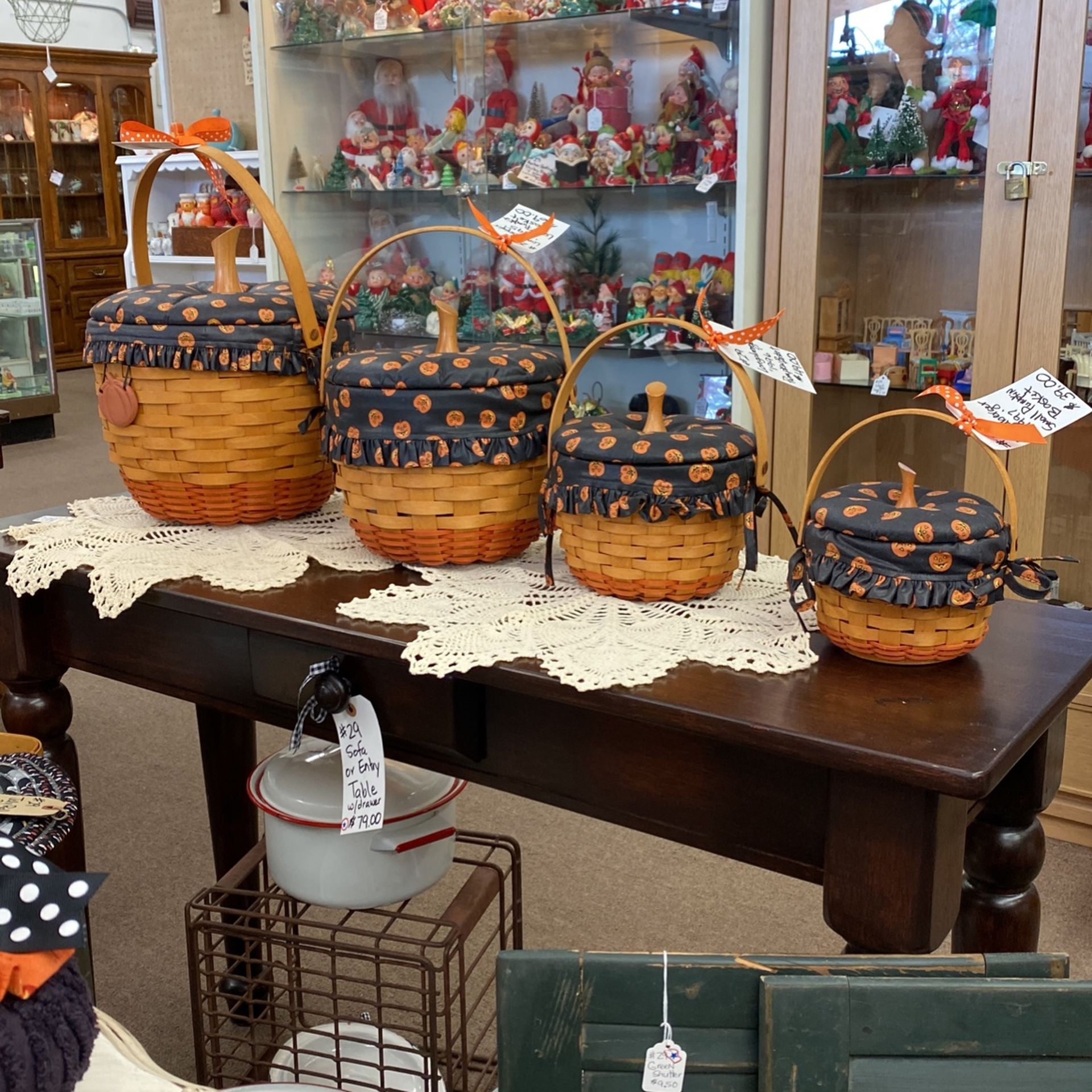Choice Of Longaberger Pumpkin Baskets 