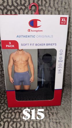 Champion boxers XL 3 pack