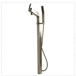 Alfi Brushed Nickel Floor Mount Tub Filler And Mixer With Handheld Shower Head Retail $1100